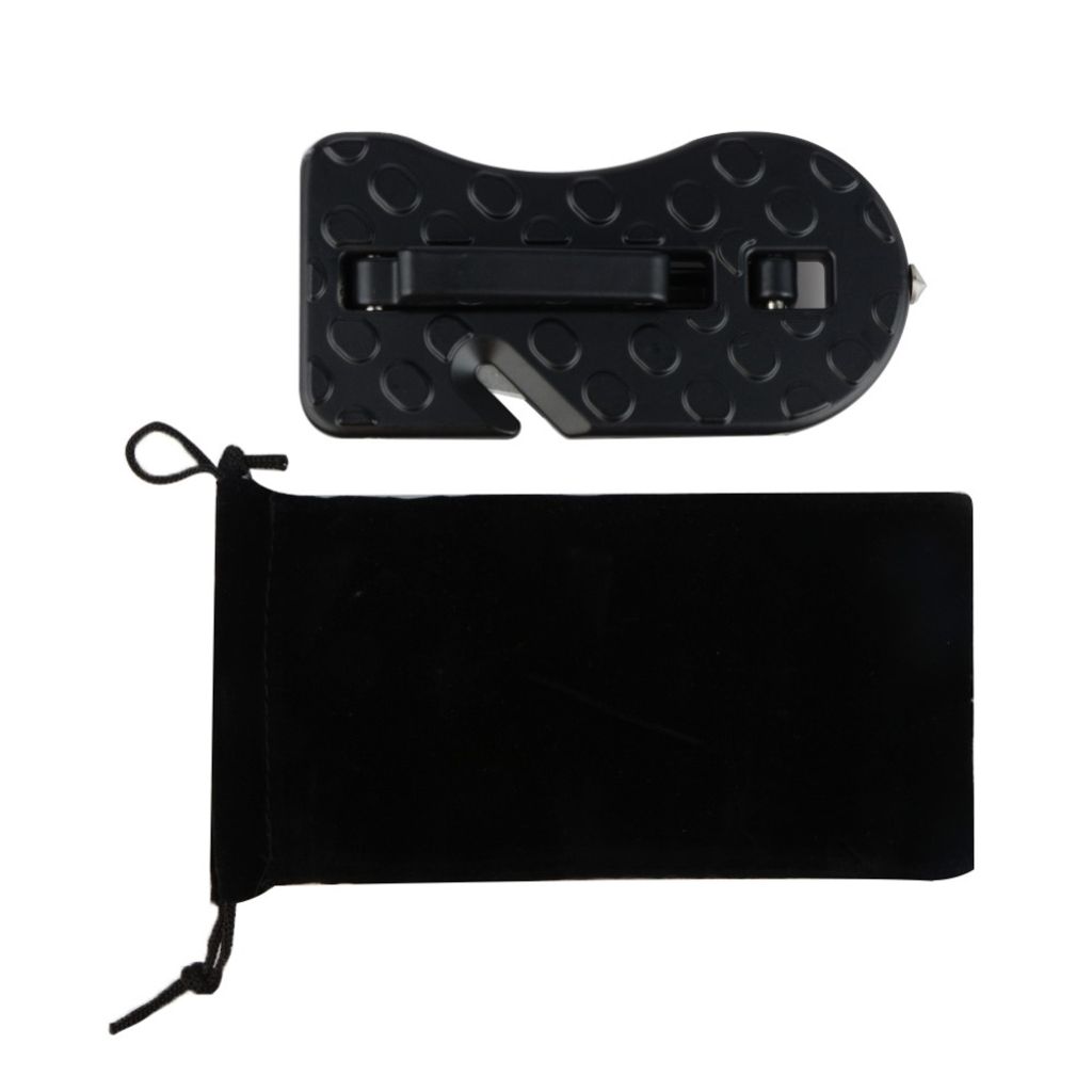 Bildørtrinn med sikkerhetshammer