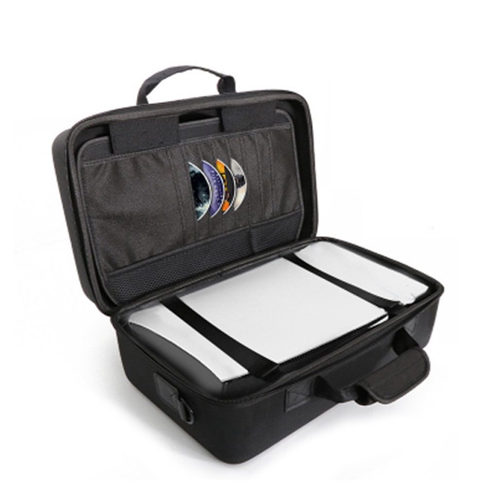 EVA-säilytyskotelo PlayStation 5 Slimille – musta