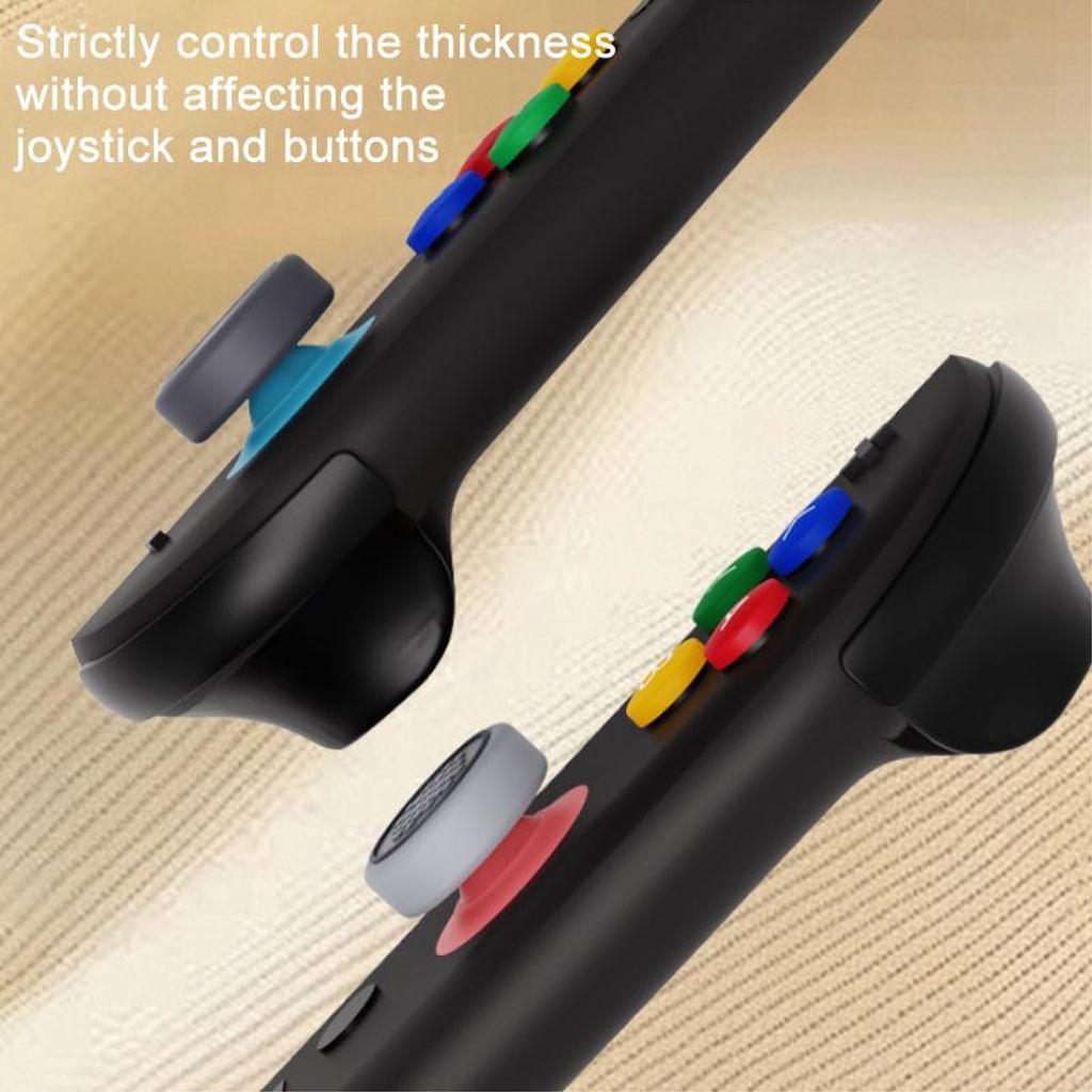 Silikonisuojukset ja joystick-korkit Nintendo Switch 2 Joy-Conille – Monivärinen