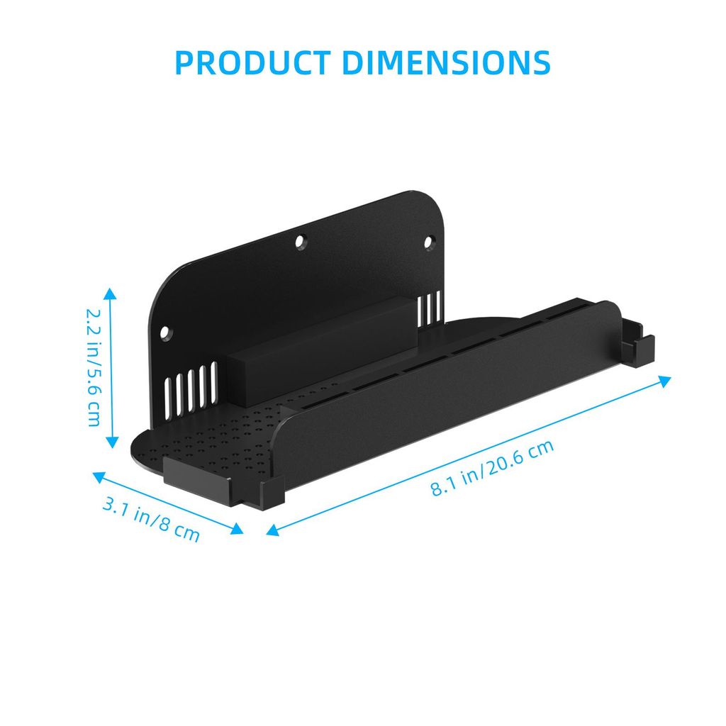 Nintendo Switch 2 / Switch / Switch OLED -seinäteline – valkoinen