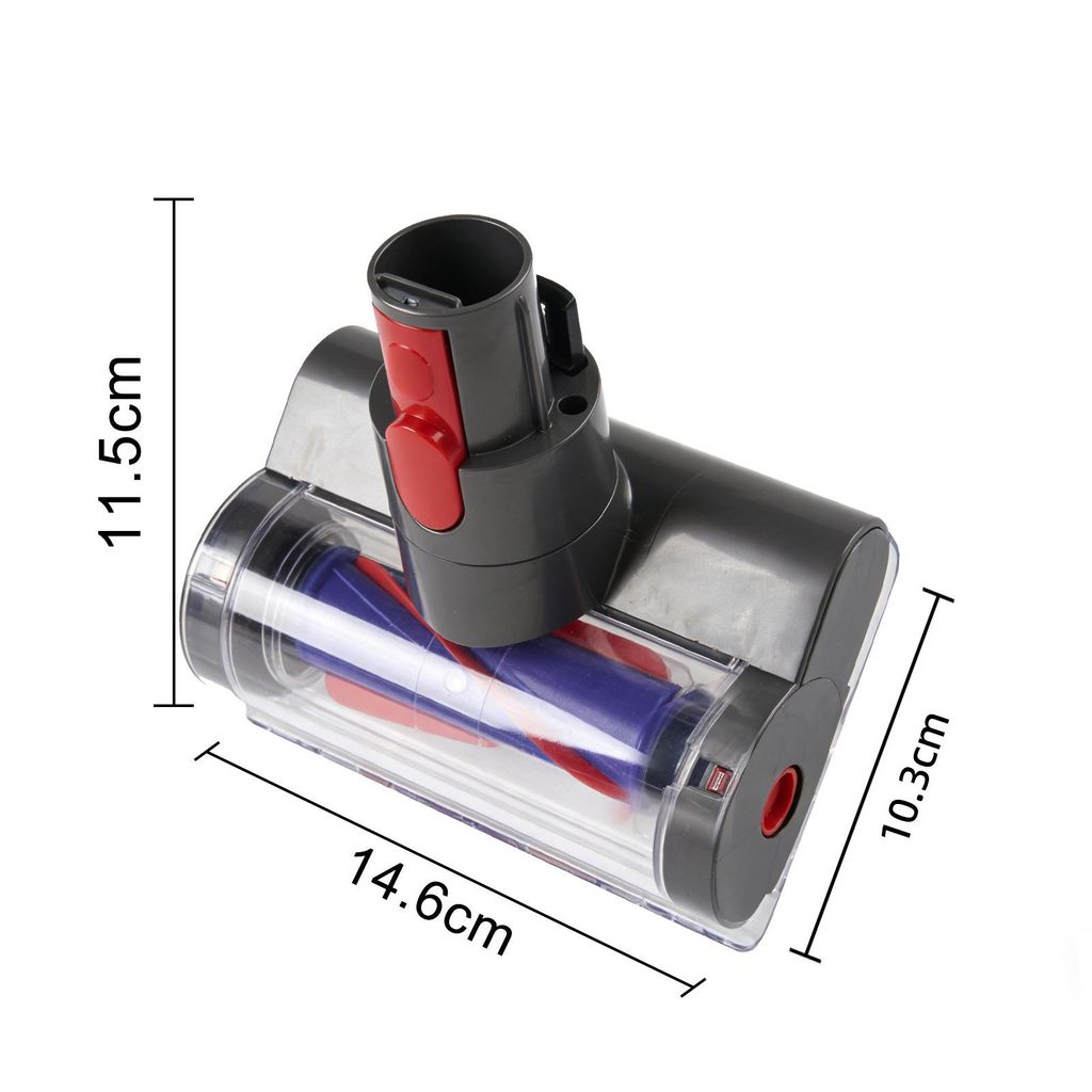 Motordriven borste med ljus för Dyson V7 V8 V10 V11 V15 – Anti-trassel