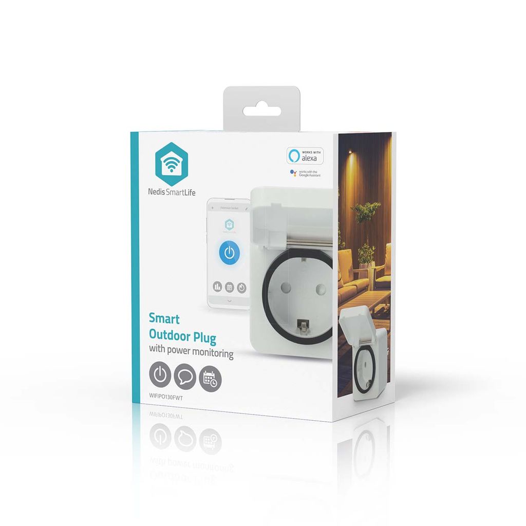 Nedis SmartLife Smart-stik IP44