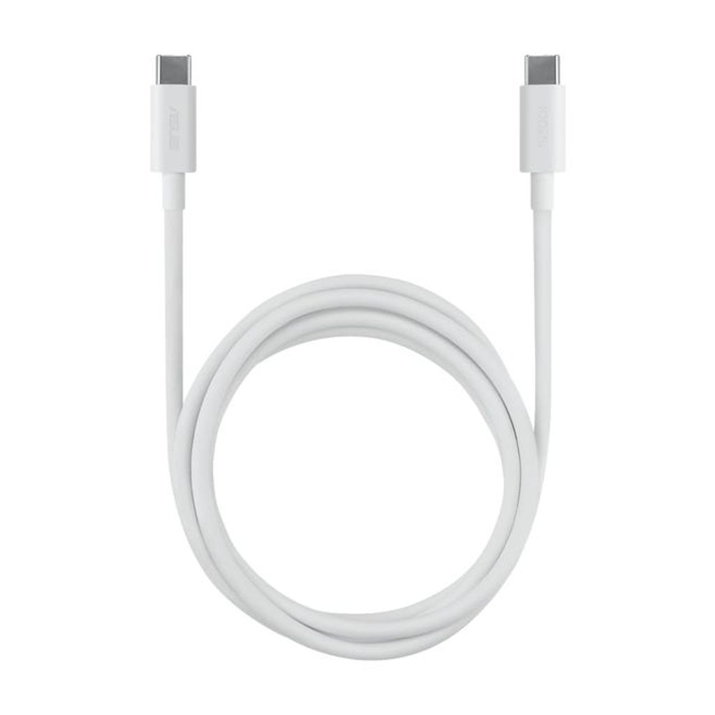 ASUS 65W USB-C GaN-Wandladegerät mit USB-C-Kabel – Weiß