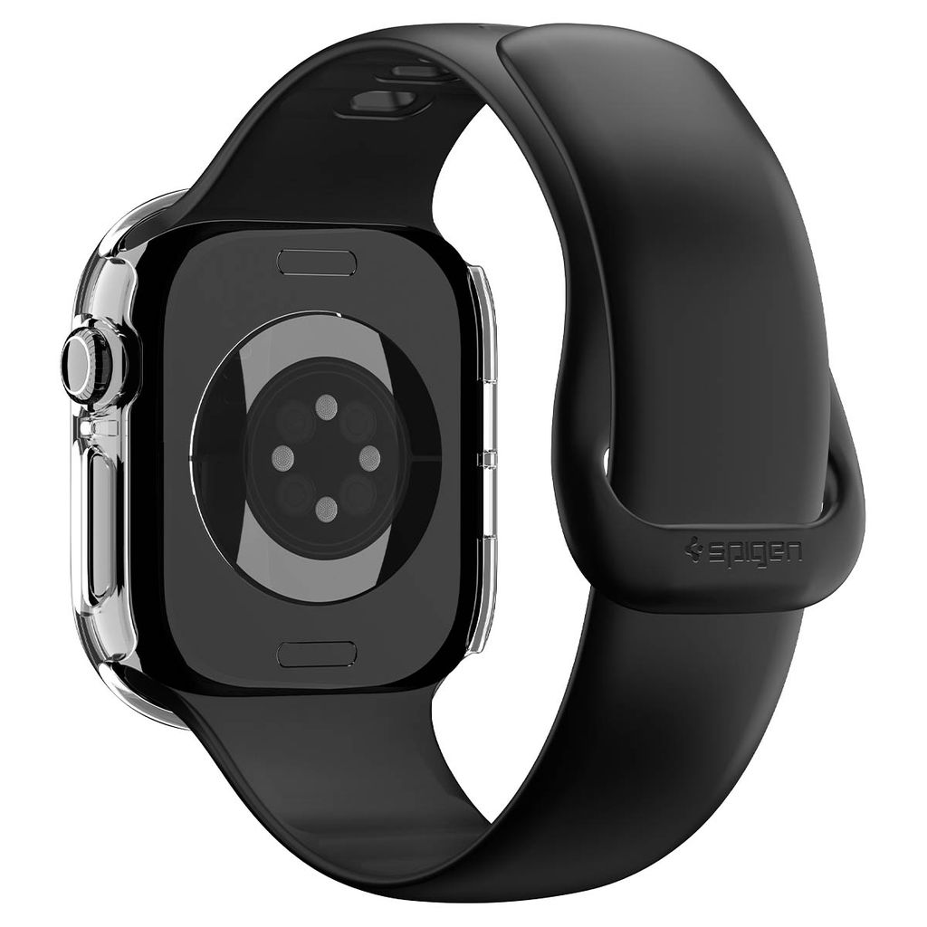 Spigen Thin Fit Cover til Apple Watch 12 (46mm) - Gennemsigtig