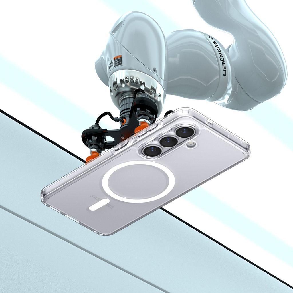 Spigen Samsung Galaxy S26 Ultra Skal Ultra Hybrid MagFit - Transparent/Vit