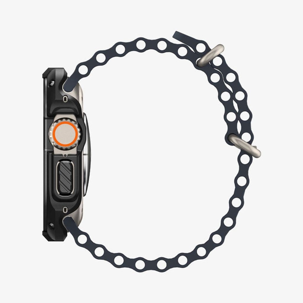 Spigen Apple Watch Ultra 4/3/2/1 49mm kuori Tough Armor - Musta