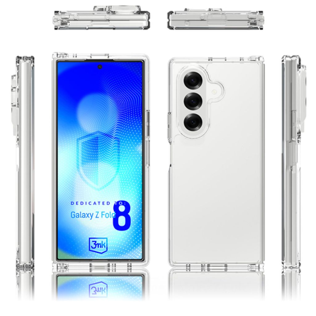 3mk Armor Samsung Galaxy Z Fold 8 Ultra Cover - Gennemsigtig
