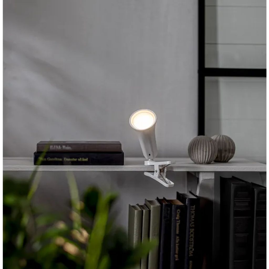 Star Trading LED-Tischleuchte, funktional – Weiß
