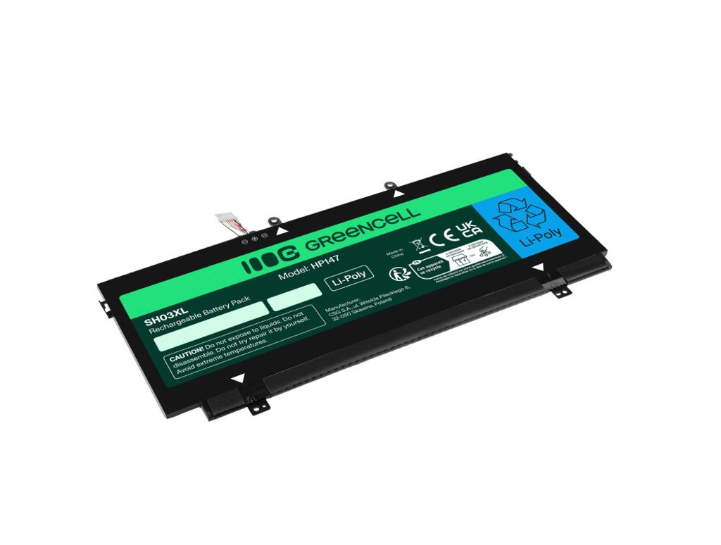 Green Cell akku SH03XL HP Spectrelle