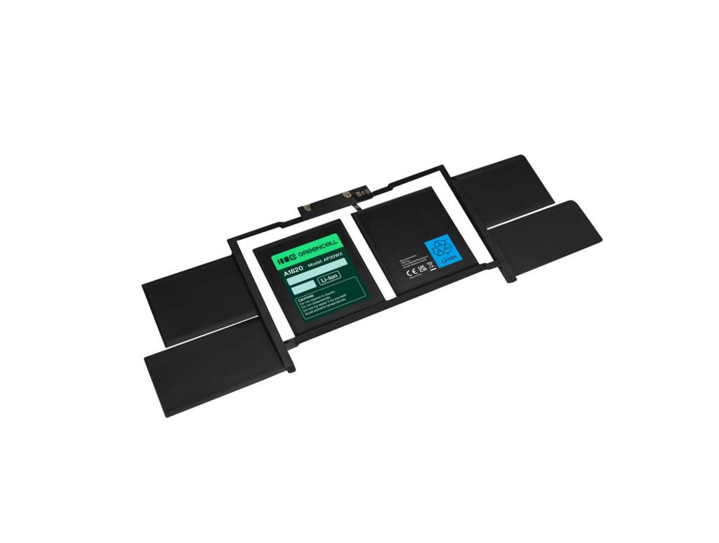 Green Cell A1820-batteri för MacBook Pro 15 A1707 (2016, 2017)