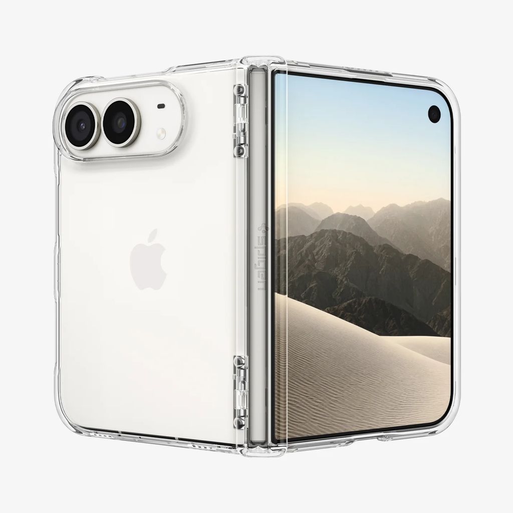 Spigen Ultra Hybrid Pro Skal till iPhone Duo - Crystal Clear