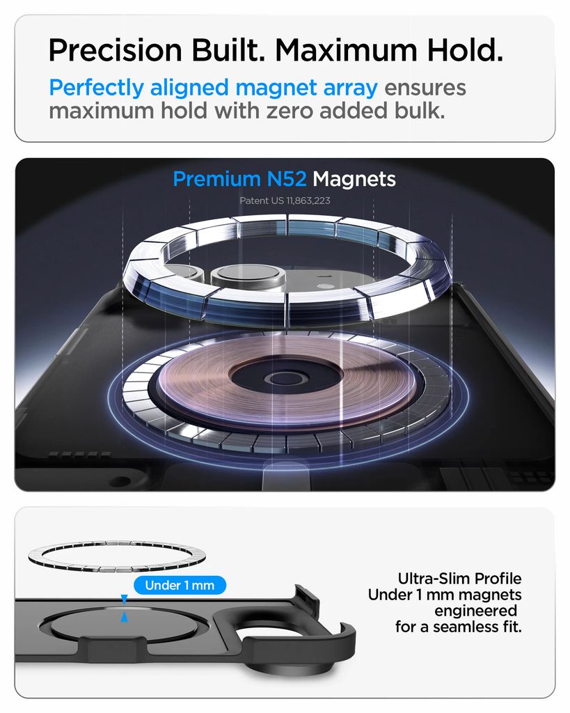 Spigen Tough Armor Pro MagFit Skal till iPhone Duo - Svart
