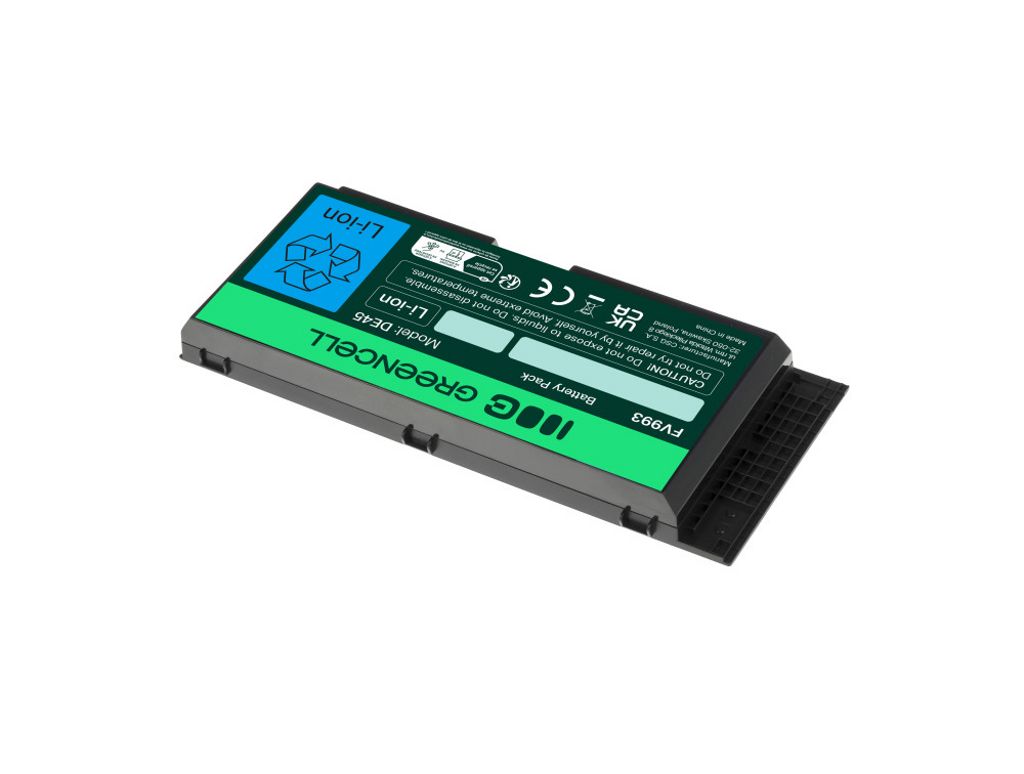 Green Cell -akku FV993 Dell Precisionille