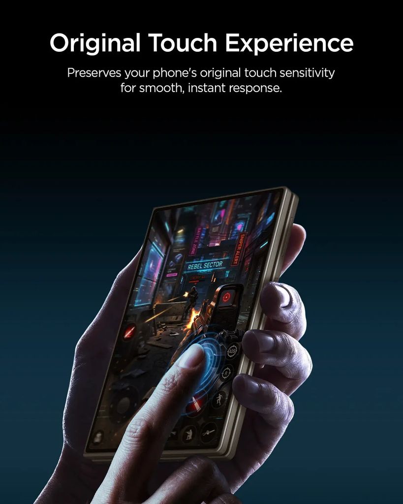 Spigen Glas.tR Ez Fit Pro HD Skjermbeskytter 2-paking til Samsung Galaxy Z Fold8