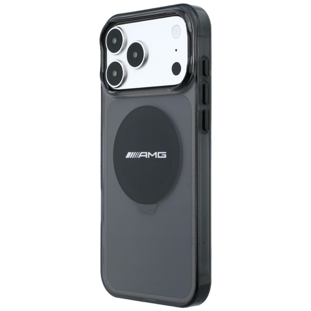 Mercedes AMG IML Bicolor Block MagSafe -kuori till iPhone 18 Pro Max/17 Pro Max - Musta