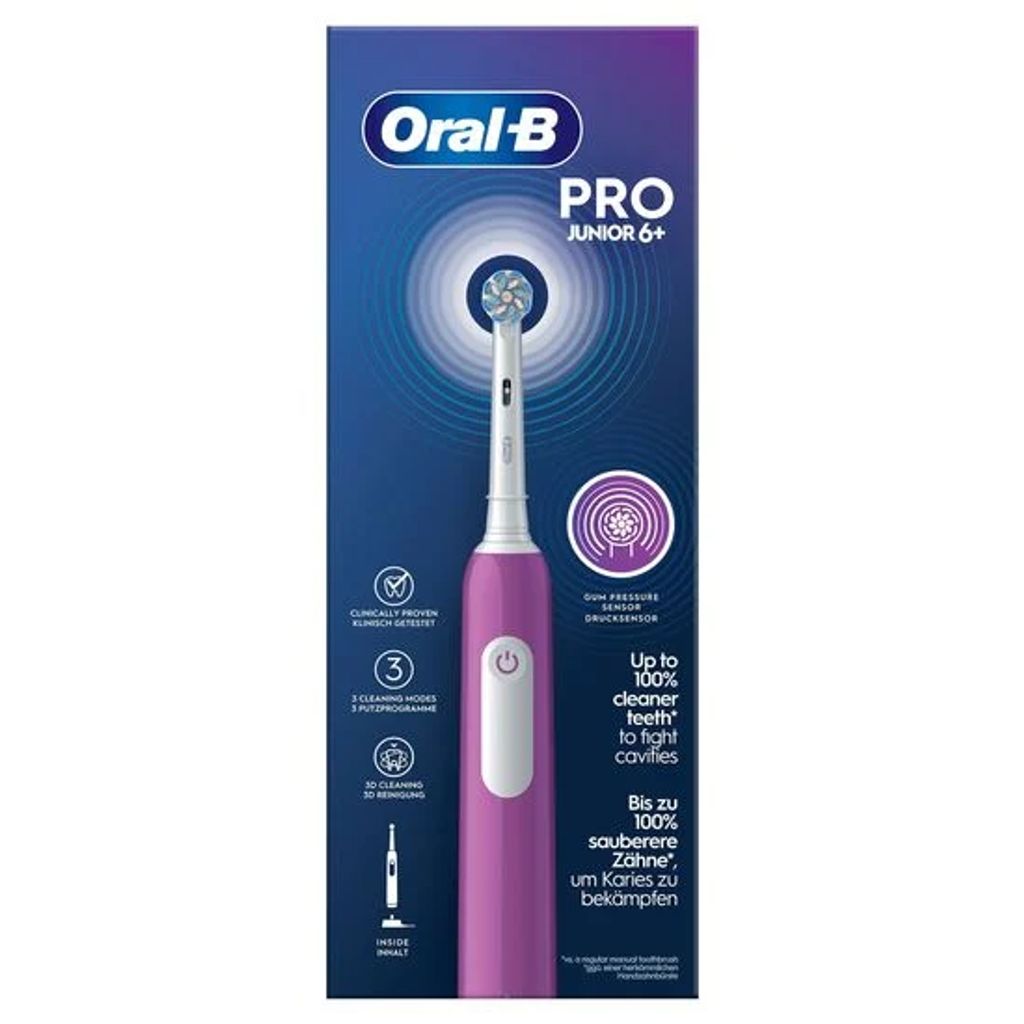 Oral-B Elektrisk Tandbørste Junior 6+ – Lilla