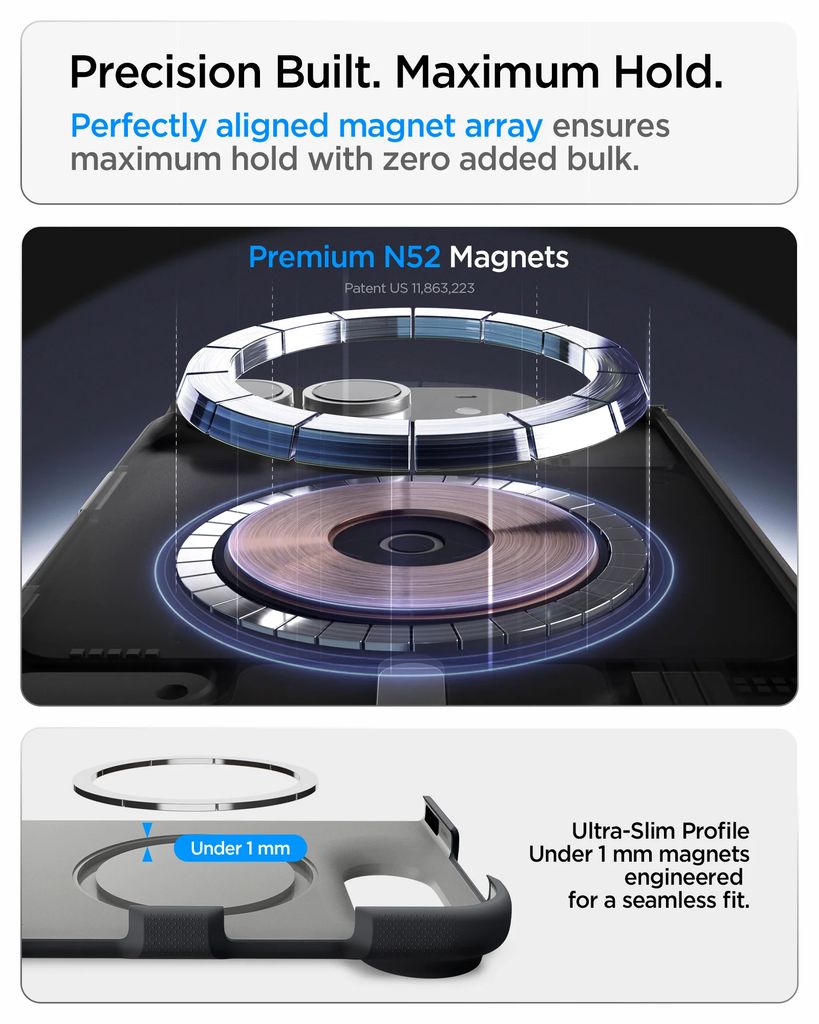 Spigen Nano Pop MagFit Skal till iPhone Duo - Svart