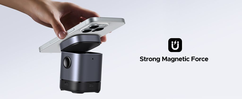 UGREEN W709 Uno 2-i-1 trådløs lader 15W – svart