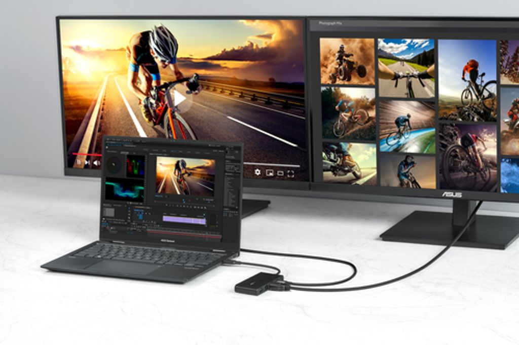 ASUS DC201 USB-C Dual 4K Dokkingstasjon