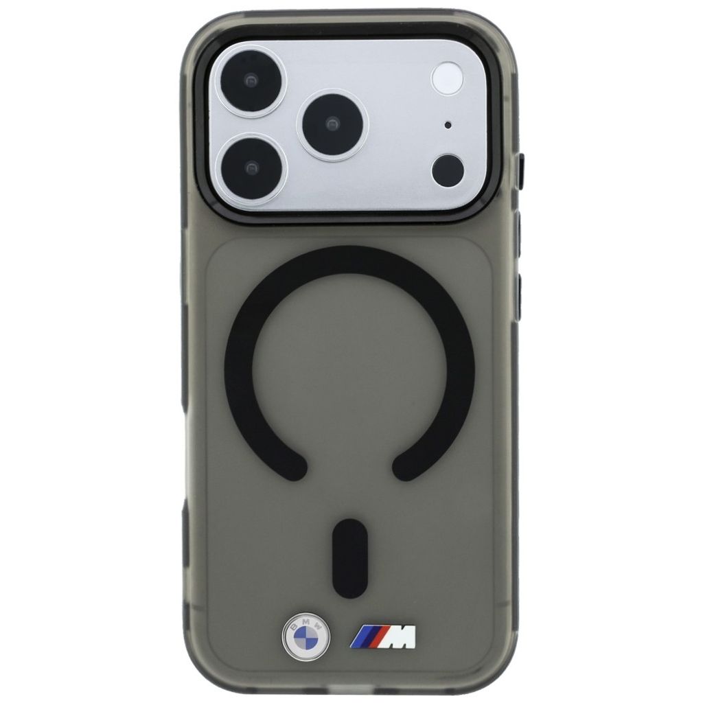 BMW Frosted MagSafe -kuori till iPhone 18 Pro/17 Pro - Musta