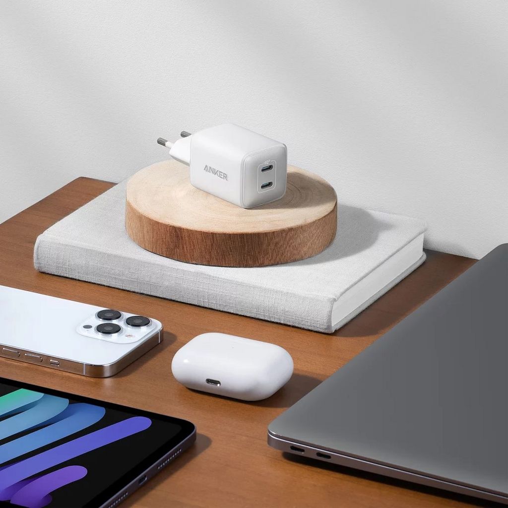 Anker 521 Nano Pro 40W seinälaturi – 2 x USB-C