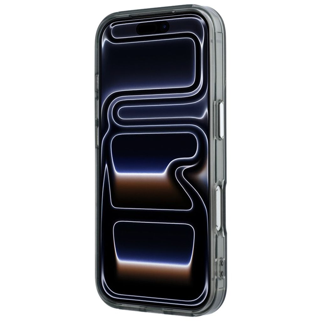 Mercedes Ring Stand Iconic Logo MagSafe -kuori till iPhone 18 Pro/17 Pro - Musta