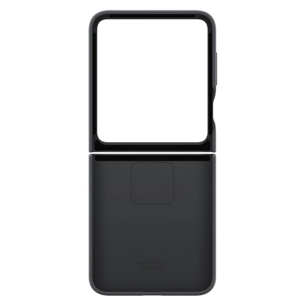 Samsung Silicone Kuori  Samsung Galaxy Z Flip7 FE - Musta