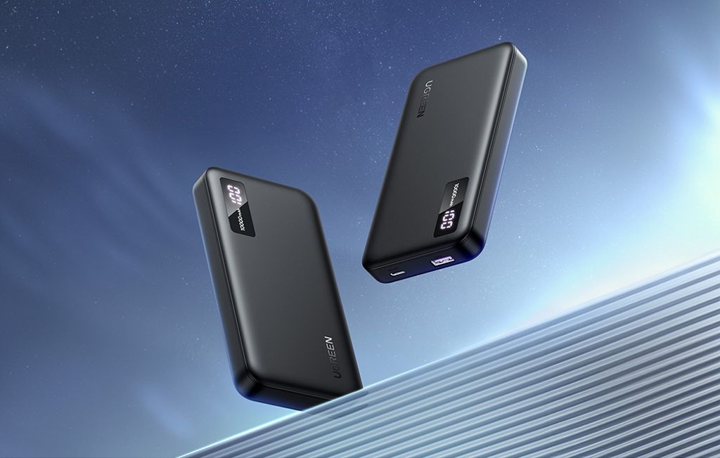 UGREEN PB311 powerbank 10000mAh 22.5W – svart