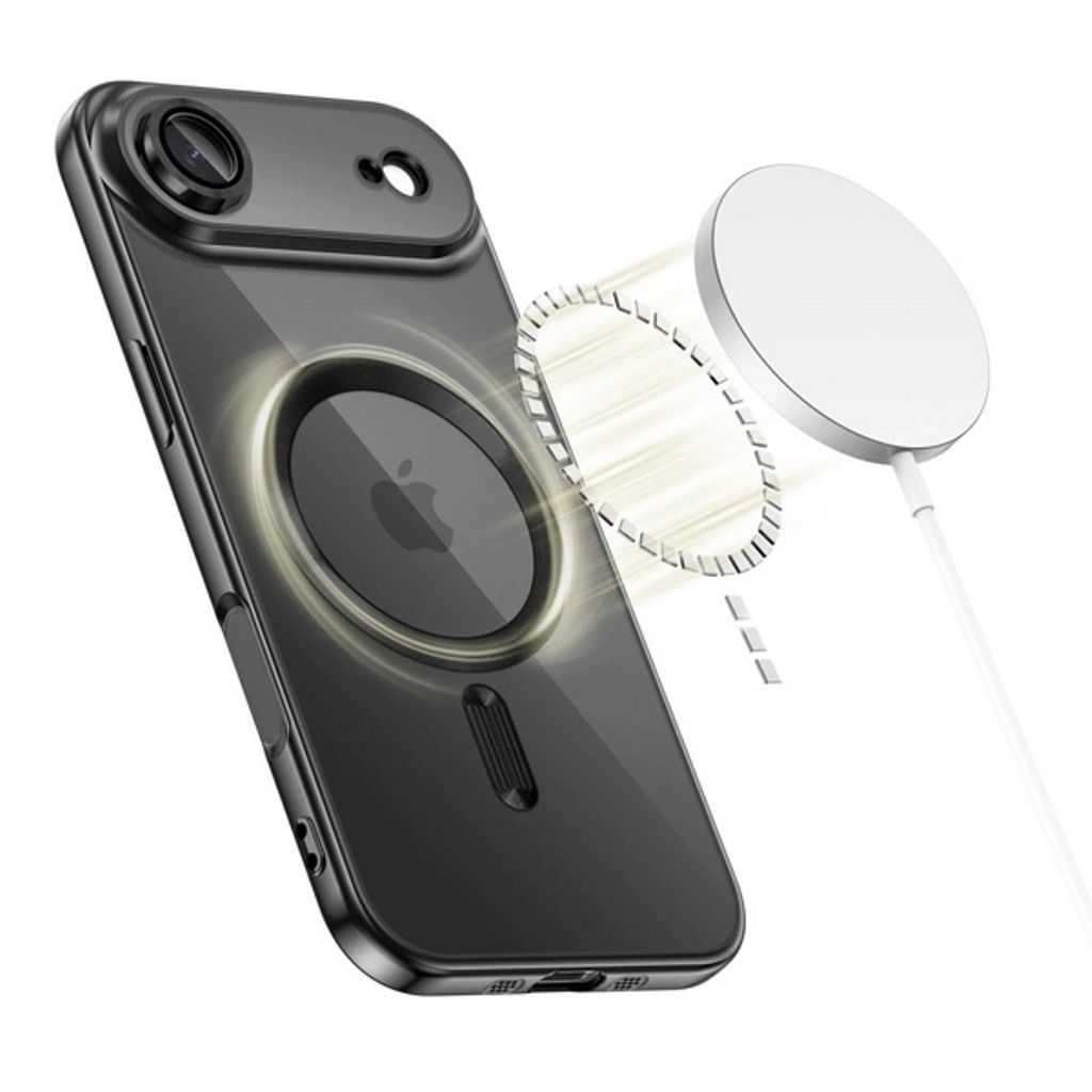 Tech-Protect MagFlex MagSafe Case for iPhone Air - Clear Black