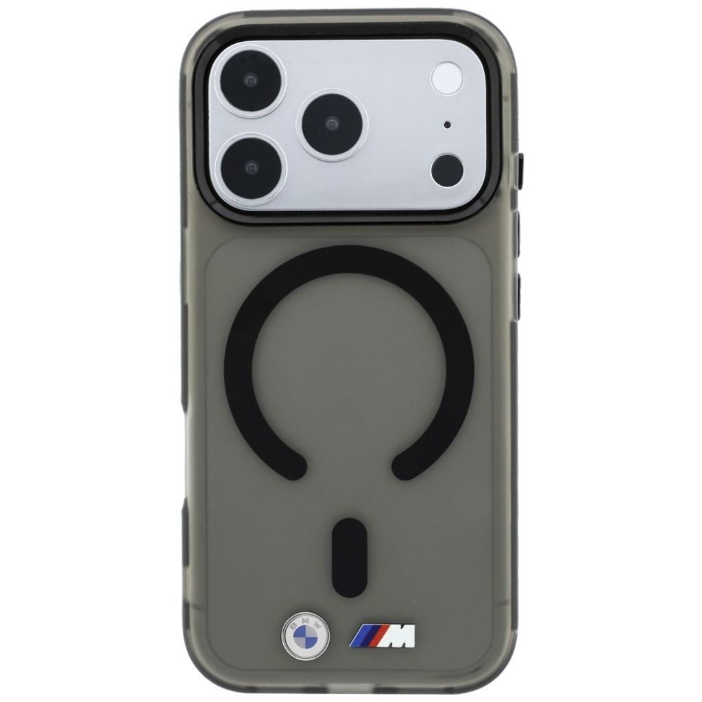 BMW Frosted MagSafe -kuori till iPhone 18 Pro Max/17 Pro Max - Musta