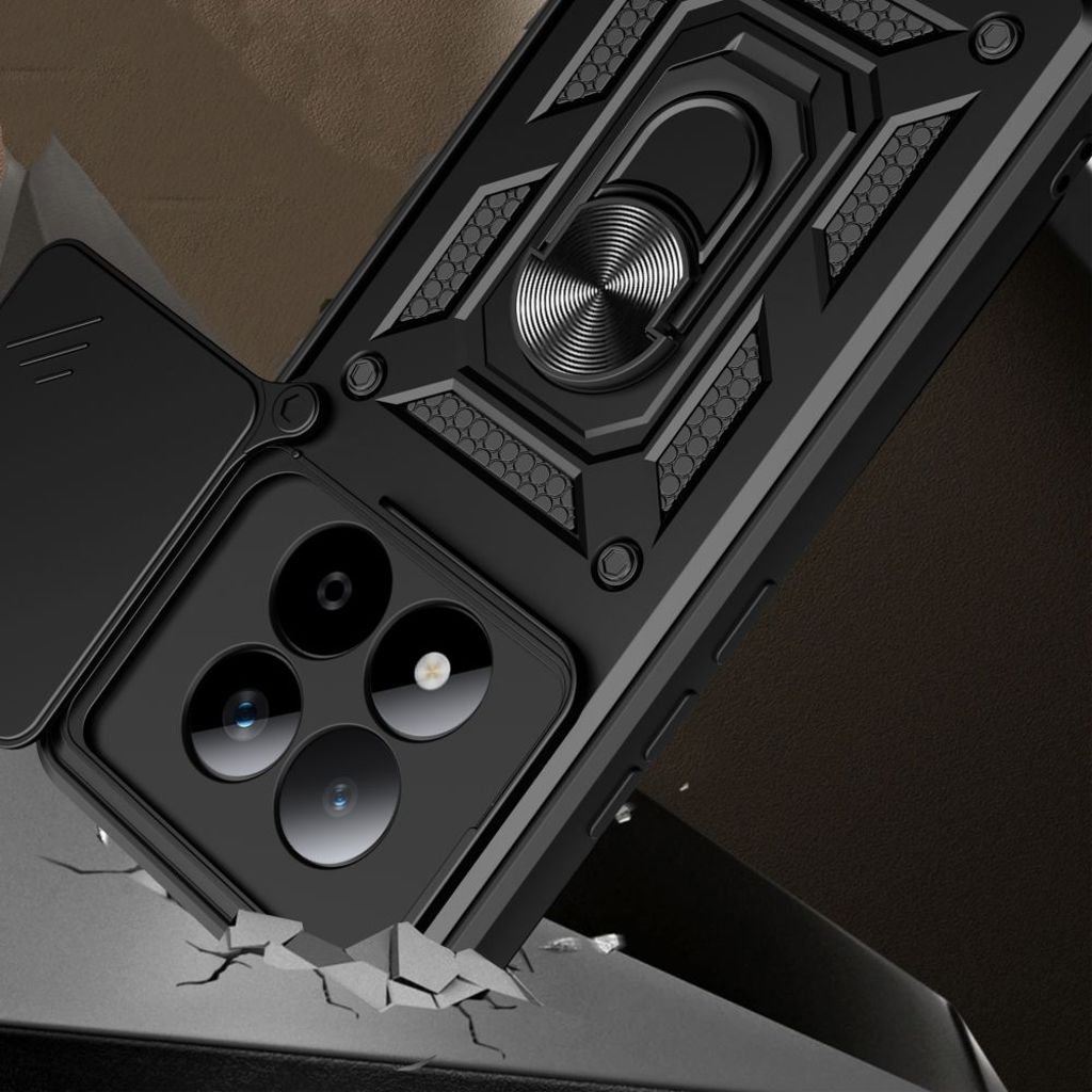 Tech-Protect CamShield Pro Skal Xiaomi Poco M8 Pro/Redmi Note 15 ProPlus - Svart