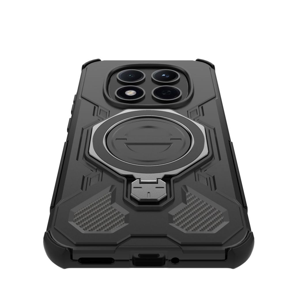 Tech-Protect TacticStand MagSafe Skal till Xiaomi Redmi Note 15 Pro 5G - Svart