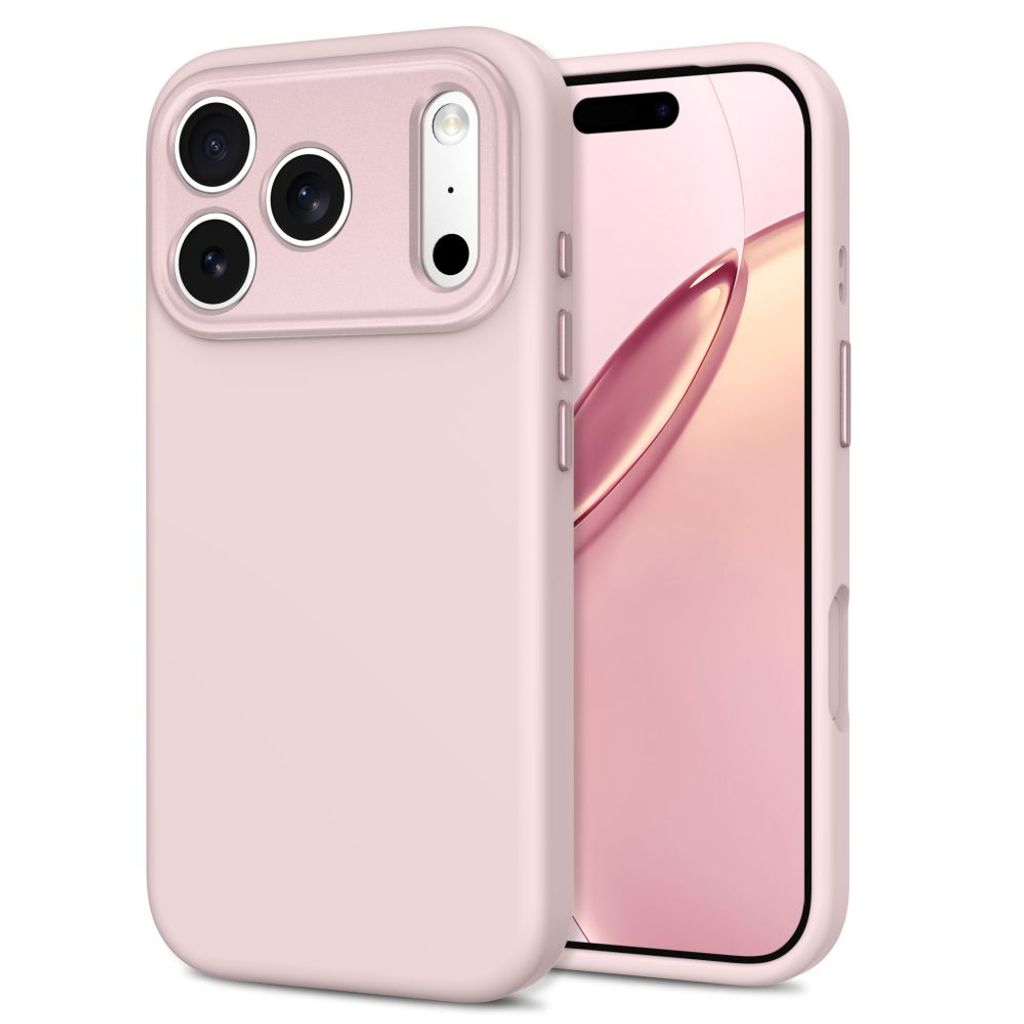 Tech-Protect Uniq CC MagSafe -kuori iPhone 18 Pro Max/17 Pro Max:lle - Vaaleanpunainen