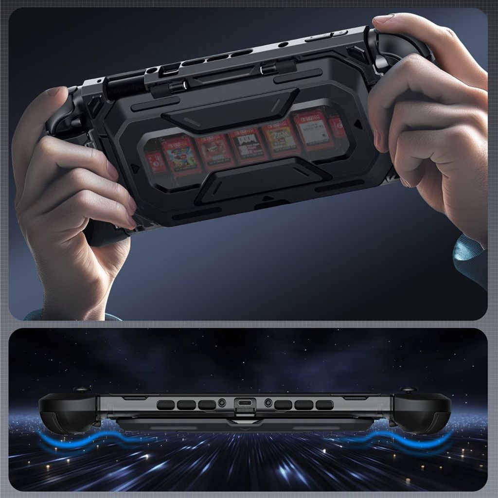 Supcase Titan cover til Nintendo Switch 2 - Sort