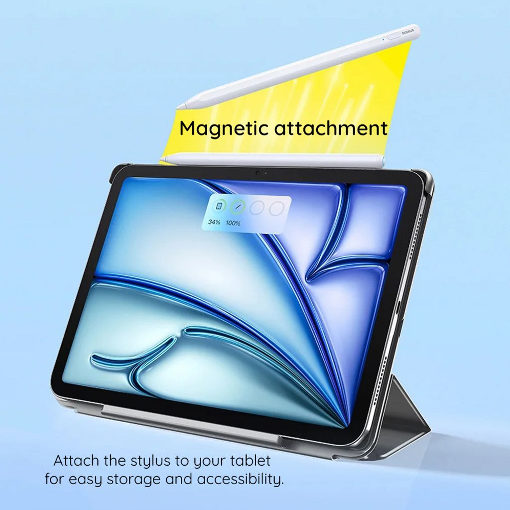 Baseus Pencil Smooth Writing Series 2 styluspenn for Apple iPad – hvit