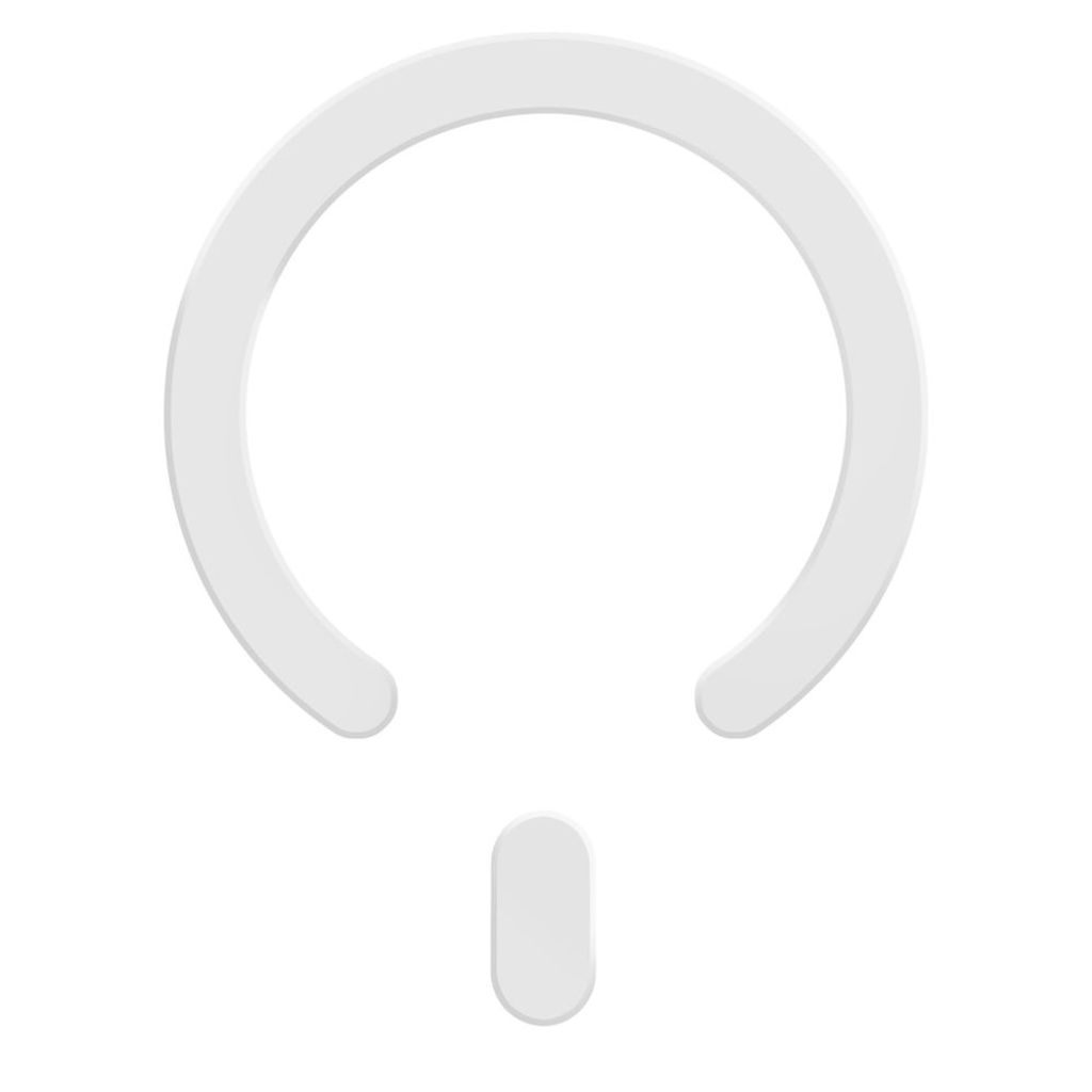 MagSafe Tech-Protect MMP-200 magnetring för telefon – vit