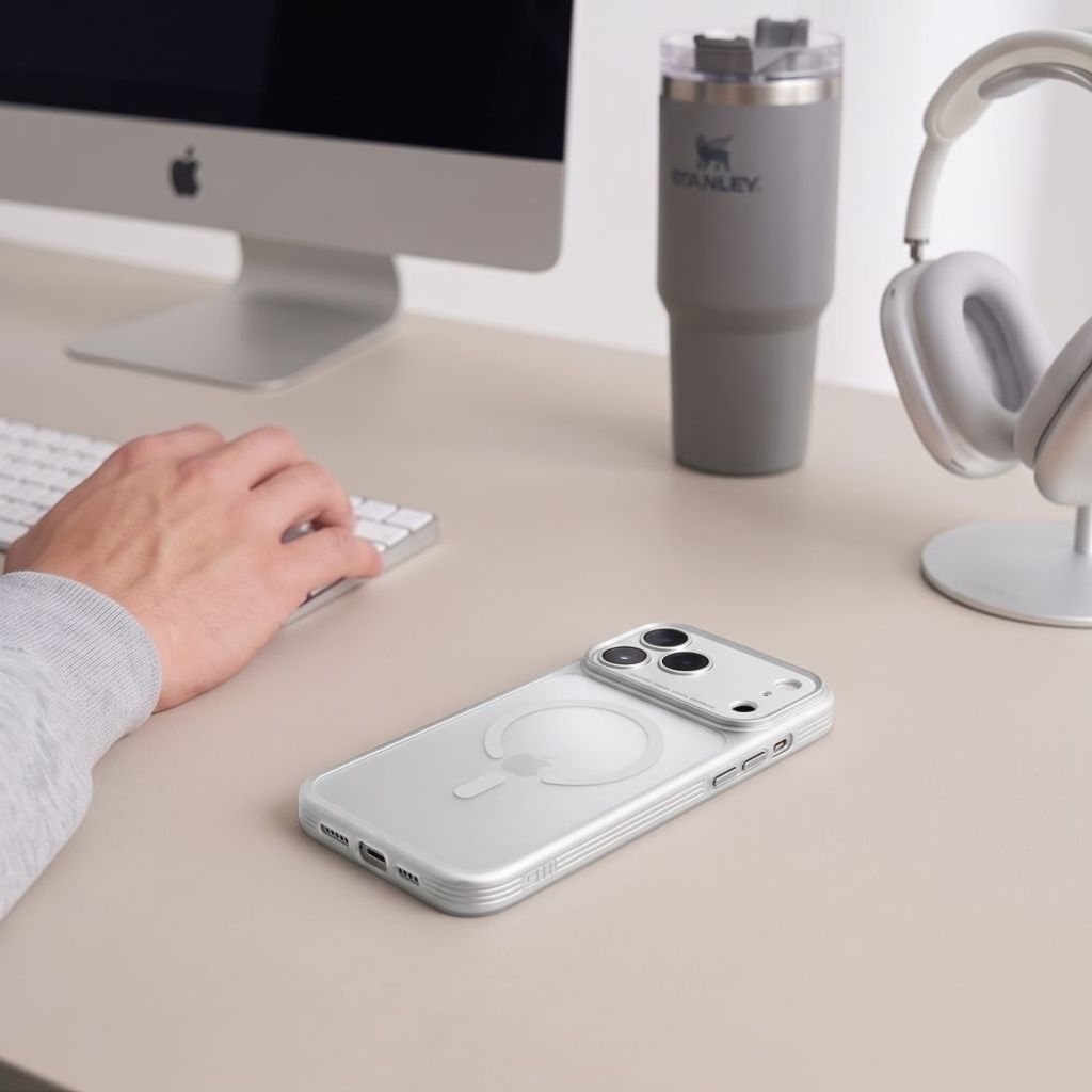 Tech-Protect MagPrime CC MagSafe -kuori iPhone 18 Pro Max:lle - Harmaa
