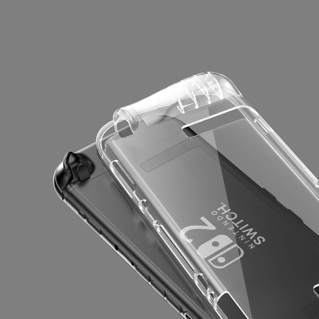 Tech-Protect FlexAir cover til Nintendo Switch 2 - Gennemsigtig