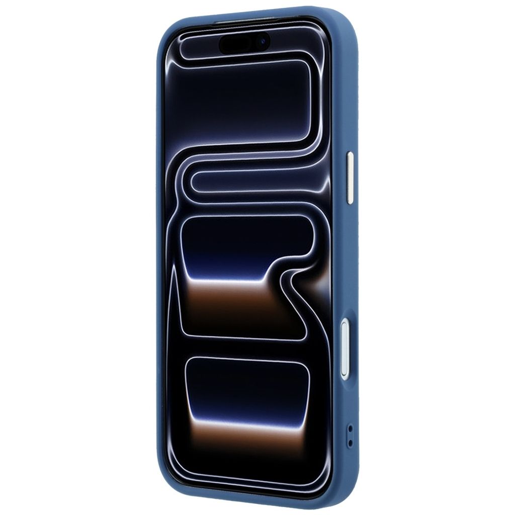 Guess Big Strass Logo 4G -kuori  iPhone 18 Pro Max/17 Pro Max:lle - Sininen