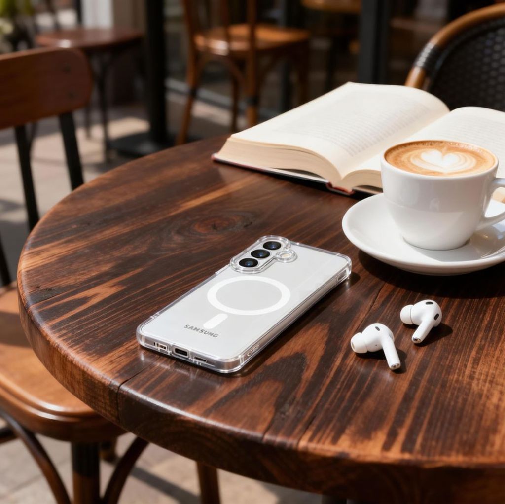 Tech-Protect FlexAir MagSafe Skal till Samsung Galaxy S26 Plus - Transparent