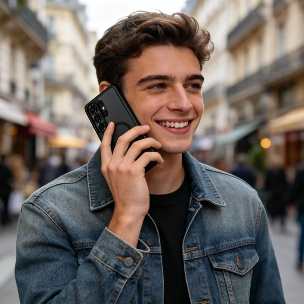 Tech-Protect MagPeak MagSafe Kuori Samsung Galaxy S26 Ultra - Musta