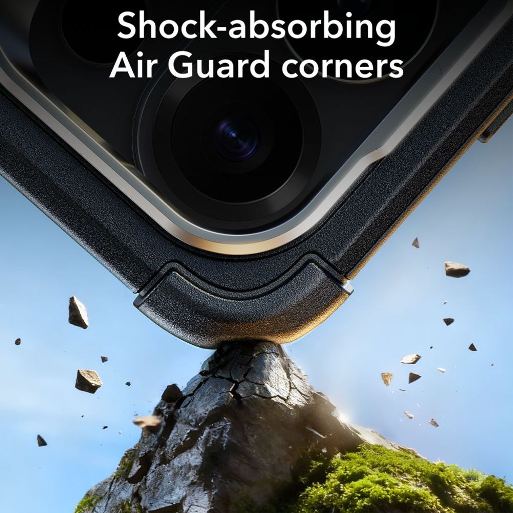 ESR Cyber Tough Kickstand MagSafe Skal till Samsung Galaxy S26 Ultra - Svart