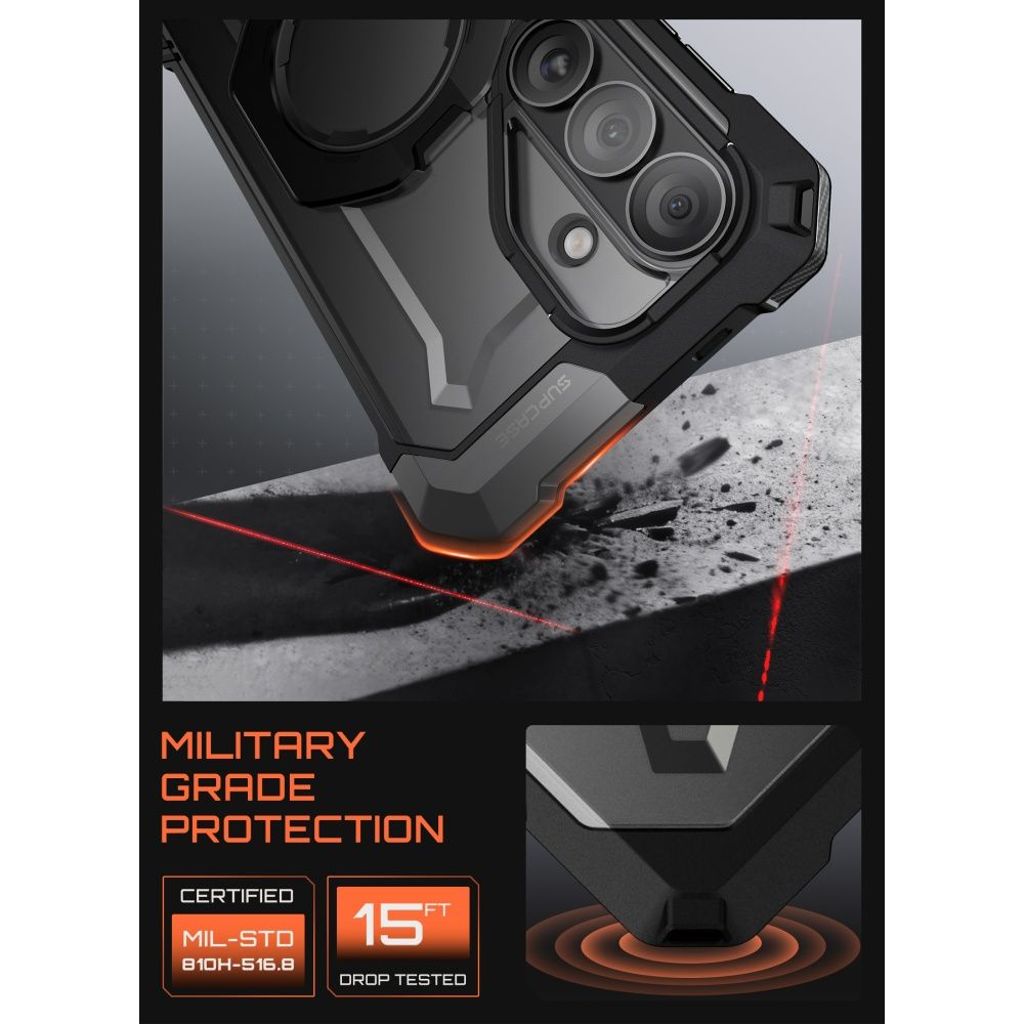 Supcase UB Grip MagSafe Cover til Samsung Galaxy S26 - Sort