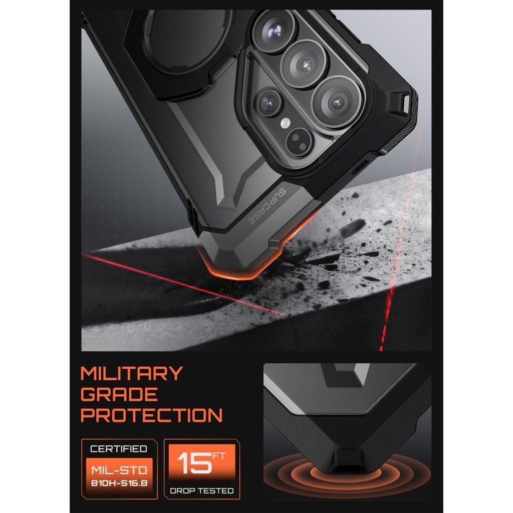 Supcase UB Grip MagSafe Skal till Samsung Galaxy S26 Ultra - Svart