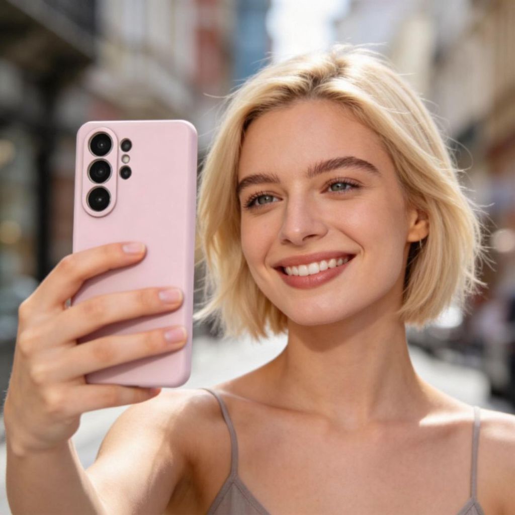 Tech-Protect Silicone MagSafe Kuori Samsung Galaxy S26 Ultra - Vaaleanpunainen