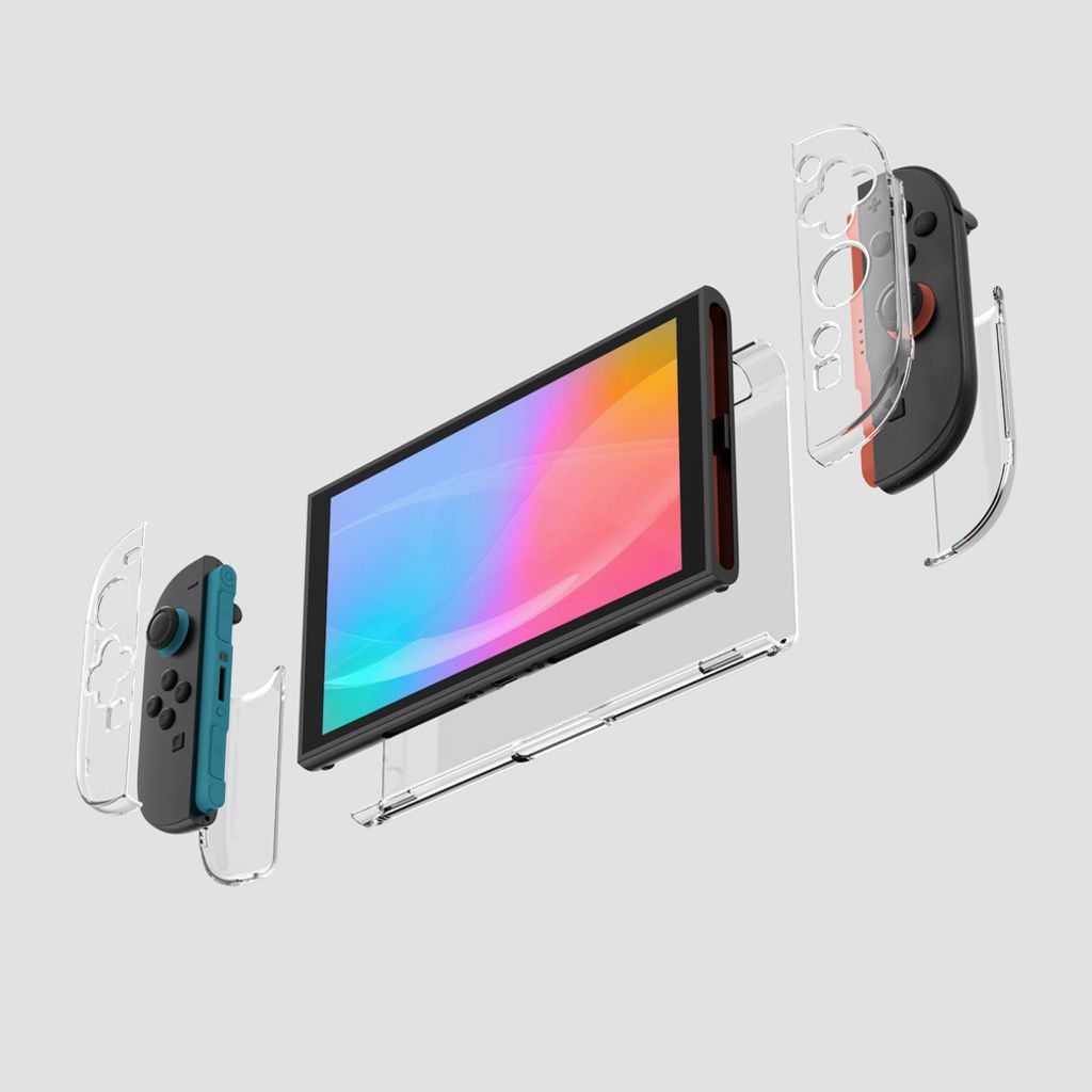 AmazingThing PlayShield Bare Cover til Nintendo Switch 2 - Gennemsigtig