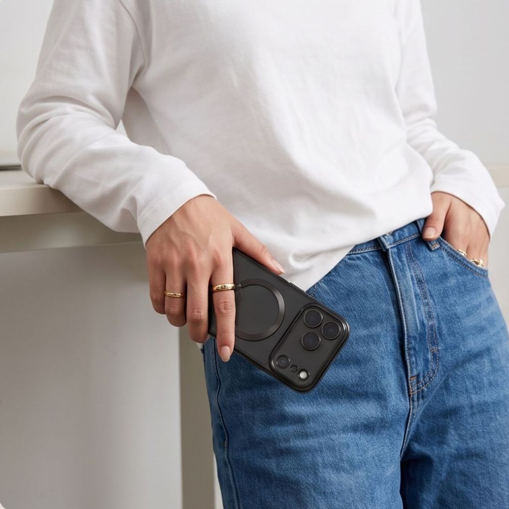 Tech-Protect MagFlex MagSafe -kuori iPhone 18 Pro Max/17 Pro Max:lle - Musta