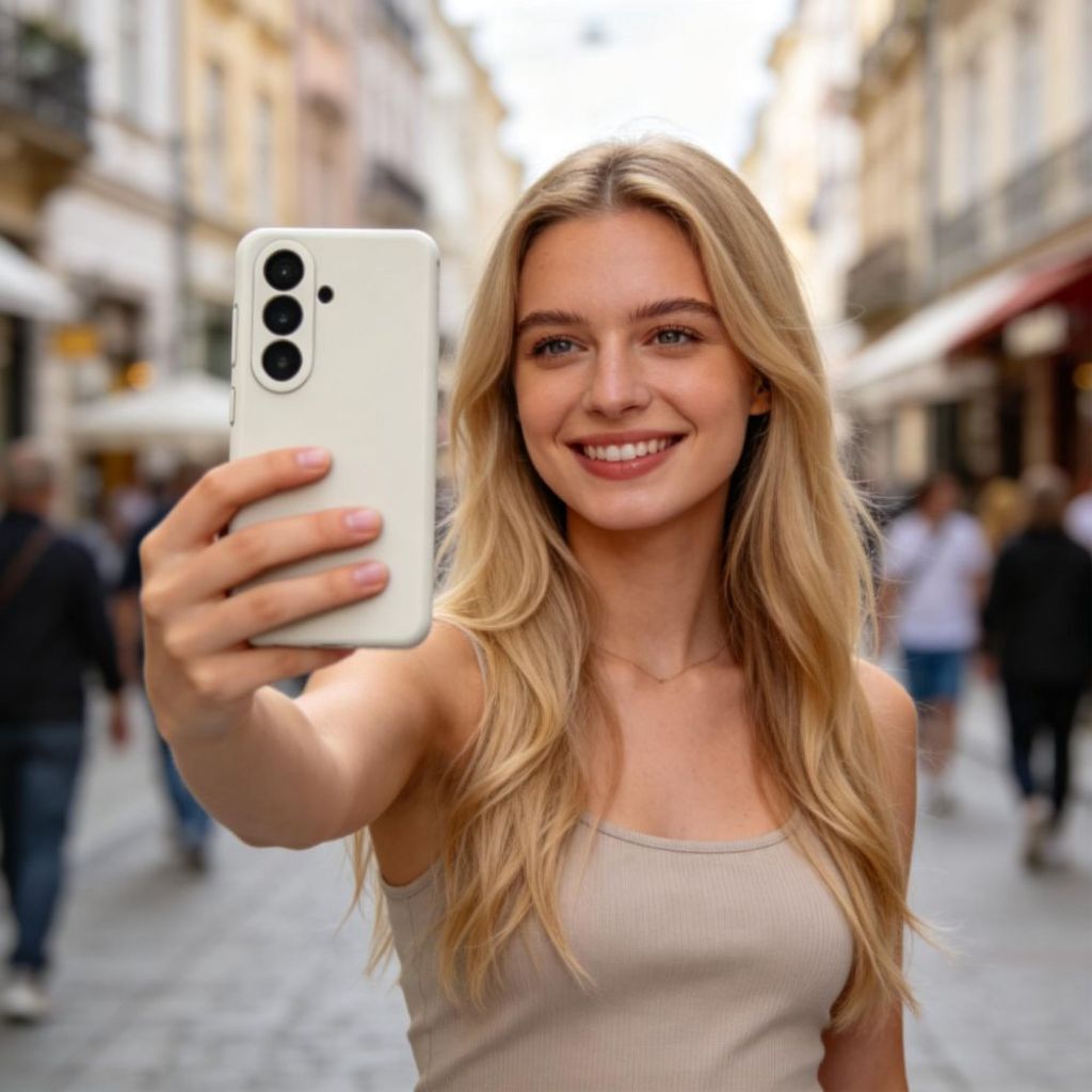 Tech-Protect Silicone MagSafe Cover til Samsung Galaxy S26 Plus - Beige