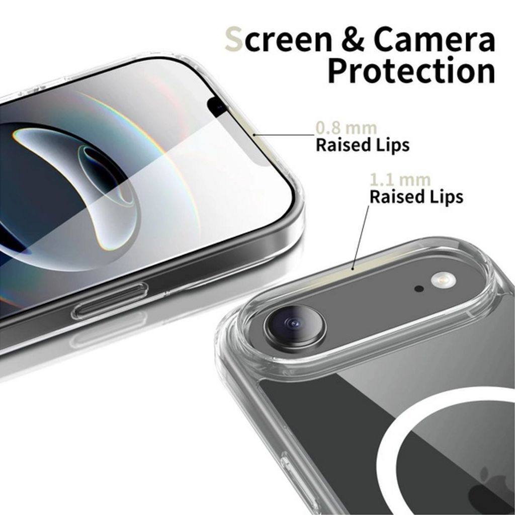 Tech-Protect FlexAir Hybrid MagSafe Case for iPhone Air - Clear
