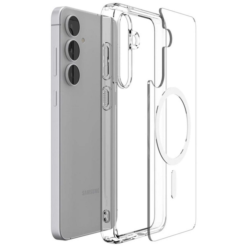 Spigen Ultra Hybrid MagSafe Case for Samsung Galaxy S25 FE - Clear/White